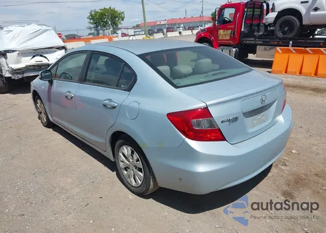 2012 Honda Civic Lx from USA, damaged, VIN 2HGFB2F53CH589730